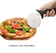 резец колеса пиццы нержавеющей стали 430 10км с сервером резца ручки Пп круглым пластиковым