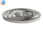 RK Bakeware China Foodservice NSF 10-дюймовая алюминиевая круглая форма для торта и прямая боковая глубокая тарелка для пиццы