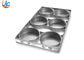 RK Bakeware China Foodservice Chicago Metallic Slicone глазурованный круглый угловой торт/чизкейк противень для выпечки с антипригарным покрытием