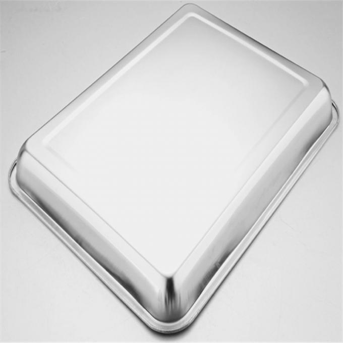 Rk Bakeware China-Full Size 600X400 Perforated Aluminum Flat Plain Shee Bun Pans /Bread Baking Pans
