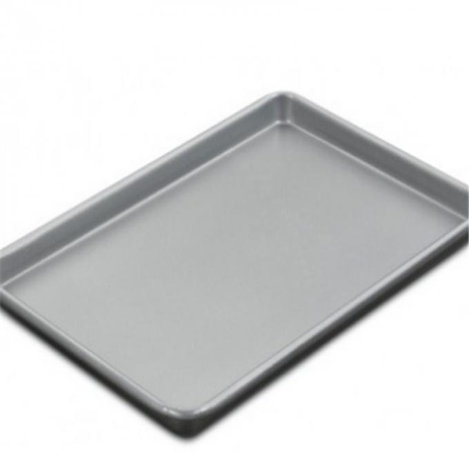 Square Non-Stick Round Corner Corrugated Aluminum Baking Sheet Pan