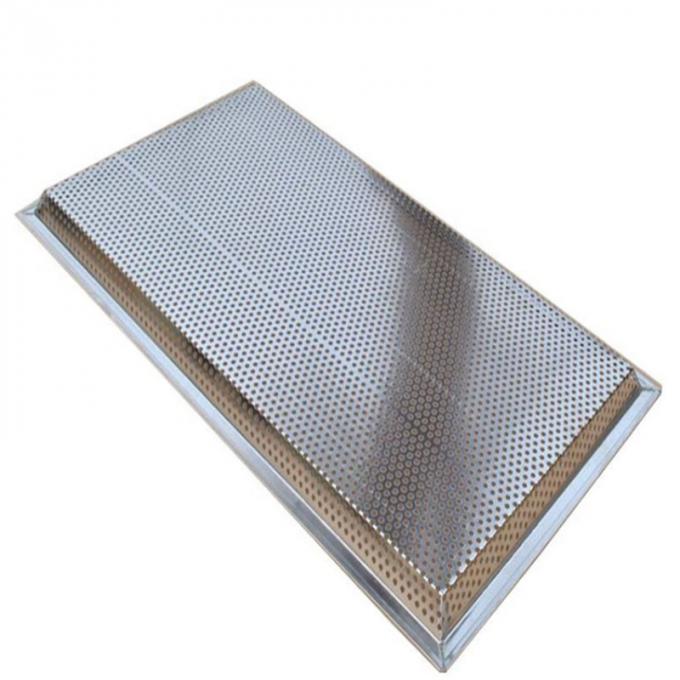 Rk Bakeware China- 4 Side Perforated 304 Stainless Steel Dry Tray
