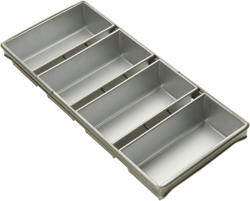 RK Bakeware China Foodservice NSF 904245 Custom Industrial Bakery 3 Strap Хлебная форма Хлебная форма