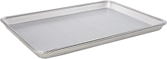 печь подноса пиццы серебра 0.4мм алюминиевая безопасная и легкая для того чтобы очистить