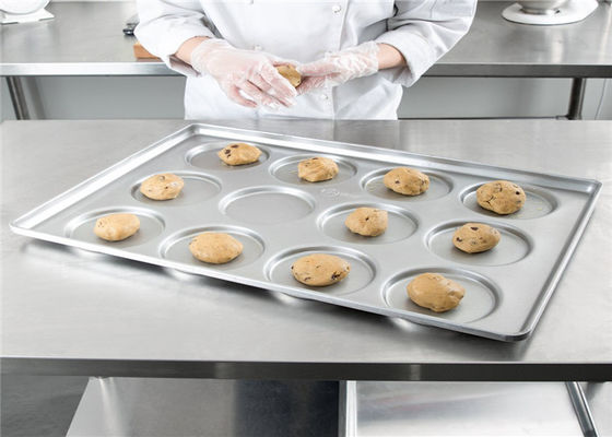RK Bakeware China Foodservice NSF Пользовательские оптовая пекарня Коммерческий лоток для булочек для гамбургеров / Верхняя часть маффина / Форма для печенья