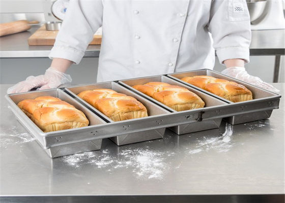 RK Bakeware China Foodservice NSF Custom 680g 4 Strap глазурованная антипригарная форма для выпечки хлеба