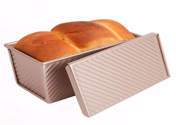 RK Формы для выпечки China Foodservice NSF Gold Антипригарные алюминиевые противни для хлеба Рифленый противень для хлеба Оловянная форма для хлеба Форма для хлеба