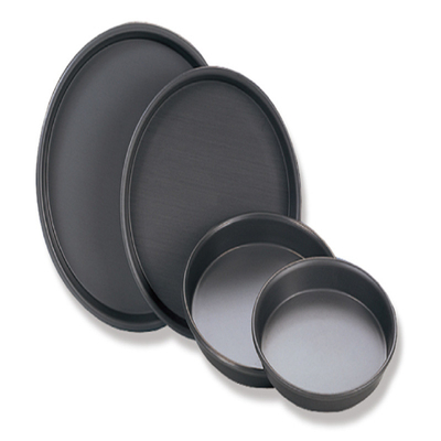 RK Bakeware China Foodservice NSF Hard Coat Алюминиевая коммерческая сковорода для пиццы и тарталеток