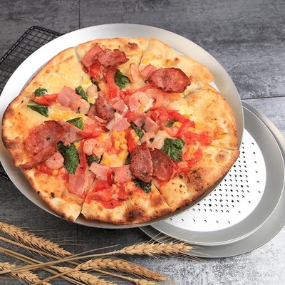 RK Bakeware China Foodservice NSF Перфорированная форма для пиццы с тонкой корочкой для Pizza Hut