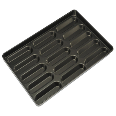 Rk Bakeware China-600X400 с антипригарным покрытием для булочек для хот-догов / противень для хот-догов