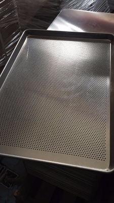 RK Bakeware China Foodservice NSF 16-дюймовый алюминиевый экран для пиццы и алюминиевый противень для пиццы