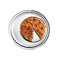 Круглый алюминиевый противень для пиццы с широким ободом 18 калибра, плоский противень для пиццы, противень для выпечки пиццы
