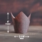 Пергамент Брауна обруча булочки вкладыша булочки бумаги чашки тюльпана печь