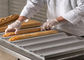 RK Bakeware China Foodservice NSF 5 Буханка Алюминиевый противень для выпечки с антипригарным покрытием Багет с широким слотом Французская сковорода для хлеба
