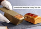 RK Bakeware China Foodservice NSF Glaze Pullman Loaf Pan с крышкой Алюминиевый противень для выпечки хлеба и тостов