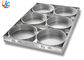 RK Bakeware China Foodservice Chicago Metallic 6 Straps Алюминиевая круглая сковорода для чизкейка с глазурью