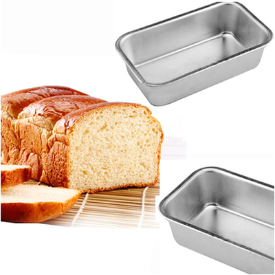 RK Bakeware China Foodservice NSF 600g Antistick 4 Straps Farm House White Sandwich Bread Tin