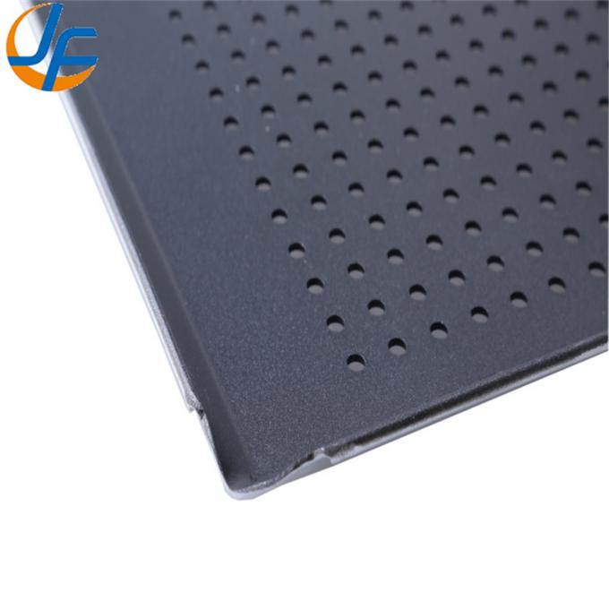 RK Bakeware China Foodservice NSF 977943 Алюминиевый противень для жарки с твердым покрытием и алюминиевый прямоугольный противень для пиццы 2