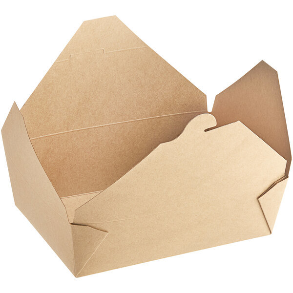 Бумага Rk Bakeware Китая устранимая Kraft принимает вне коробке выпечки бумаги коробки еды еды обеда контейнера бумажную коробку торта