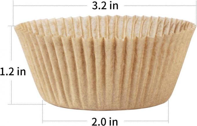 Вкладыш пирожного вкладыша булочки вкладыша чашки стандарта Rk Bakeware Китая естественный бумажный печь для автоматической линии